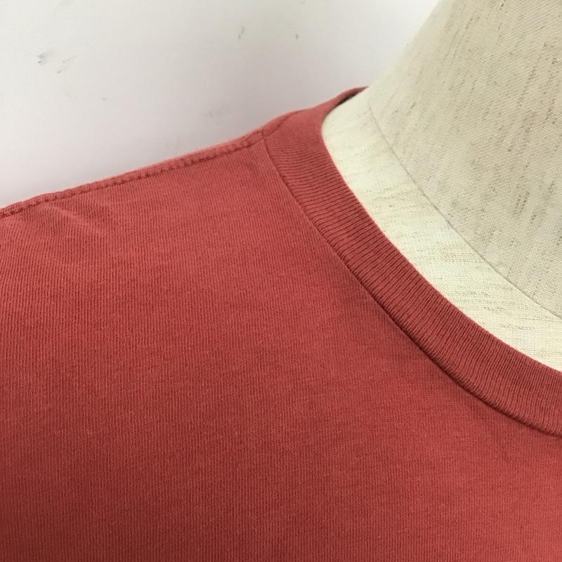ハフ HUF Tシャツ 半袖 半袖カットソー プリントTシャツ クルーネックカットソー S ロゴ、文字 えんじ / ワインレッド /  メンズ USED 古着 中古 10110938