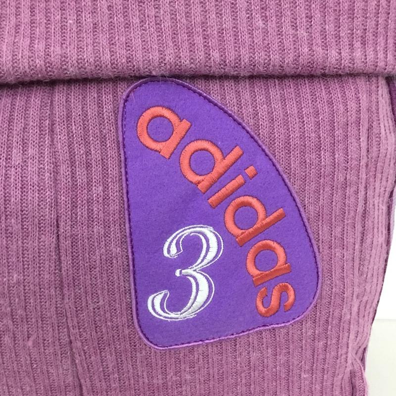 アディダス adidas トートバッグ トートバッグ ウール混 ロゴ、文字 紫 / パープル / レディース USED 古着 中古 10134638