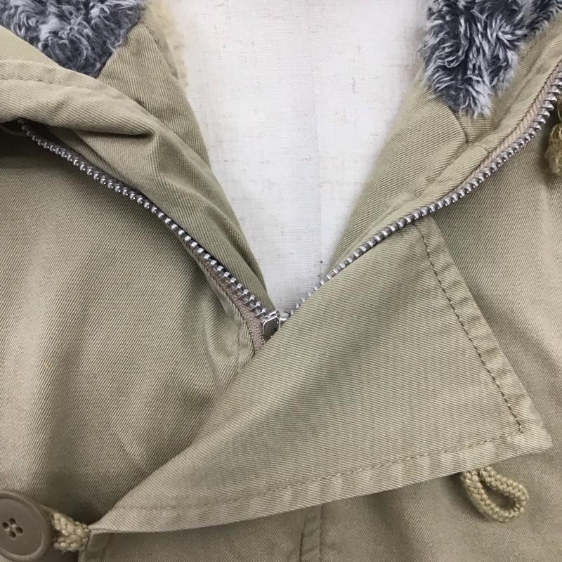 アルファインダストリー Alpha Industries ジャケット、上着 ジャケット、ブレザー ジップアップジャケット パーカージャケット アウター ミリタリージャケット L 無地 ベージュ / ベージュ / メンズ USED 古着 中古 10126053