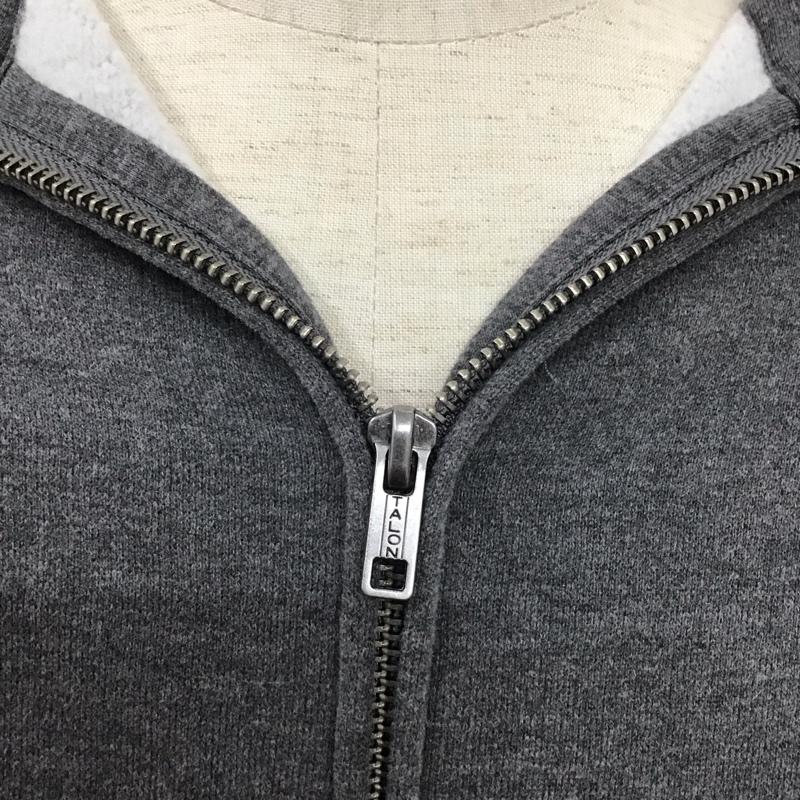 ポロラルフローレン POLO RALPH LAUREN パーカー 長袖 長袖パーカー フード付きパーカー 刺繍スウェット トレーナー ジップアップパーカー S ロゴ、文字 灰 / グレー / メンズ USED 古着 中古 10107317