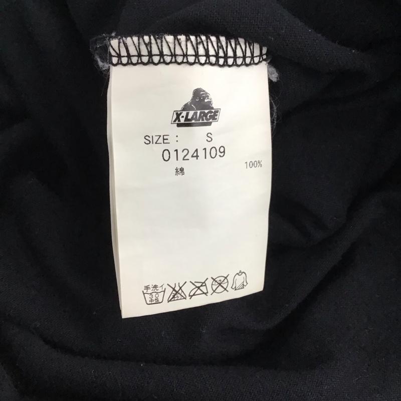 エクストララージ XLARGE Tシャツ 半袖 半袖カットソー プリントTシャツ クルーネックカットソー xgirl S プリント 黒 / ブラック / メンズ USED 古着 中古 10133680