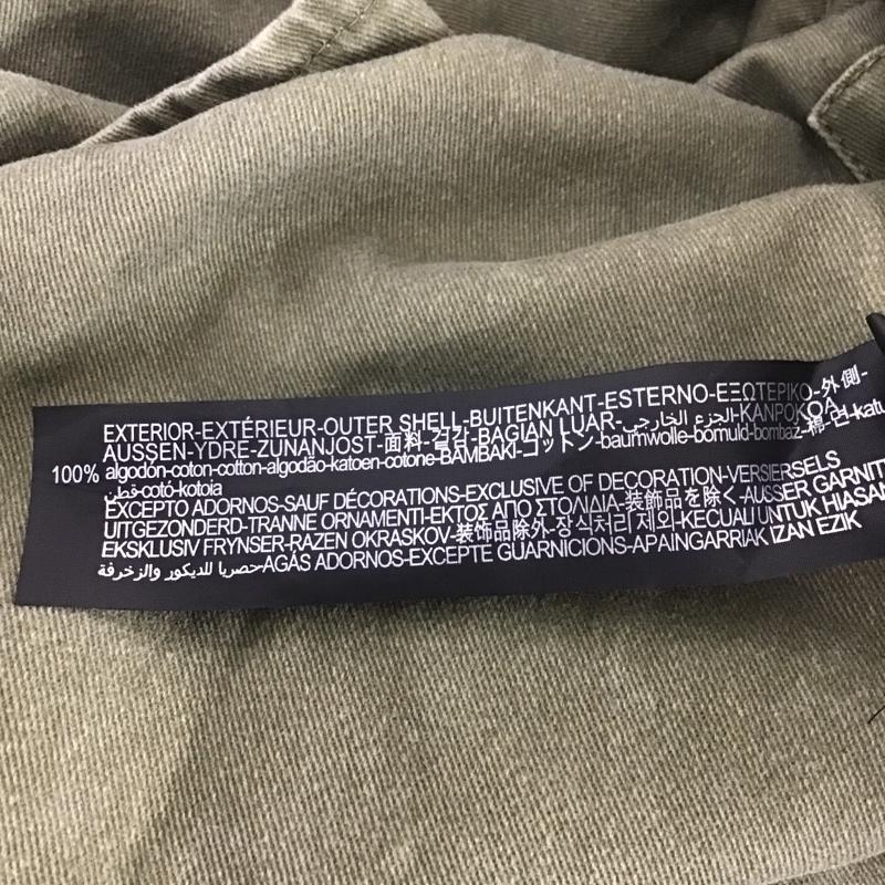 ザラメン ZARA MAN ジャケット、上着 ジャケット、ブレザー プルオーバーミリタリージャケット カジュアルジャケット パーカー アウター XL 無地 カーキ / カーキ / メンズ USED 古着 中古 10105613