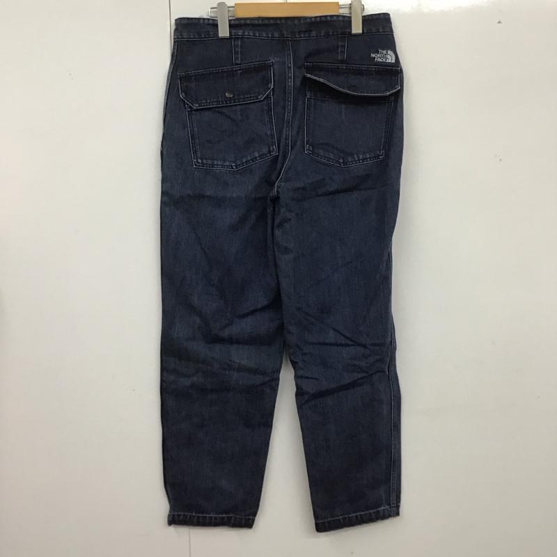 ザノースフェイス THE NORTH FACE パンツ デニム、ジーンズ nb32130 デニムファイヤーフライ ボトム カジュアルパンツ L 無地 インディゴ / インディゴ /  メンズ USED 古着 中古 10126303