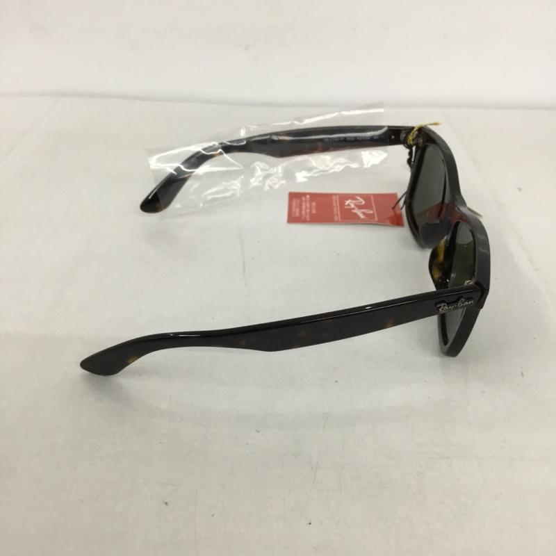 レイバン Ray-Ban めがね・サングラス サングラス RB2140-F WAYFARER カラーレンズ ケース付き ロゴ、文字 茶 / ブラウン / メンズ USED 古着 中古 10129425