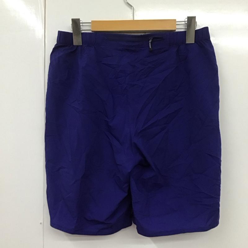 ザノースフェイス THE NORTH FACE パンツ ショートパンツ NBW91484 ナイロン スポーツウェア アウトドア L ロゴ、文字 青 / ブルー / レディース USED 古着 中古 10108566