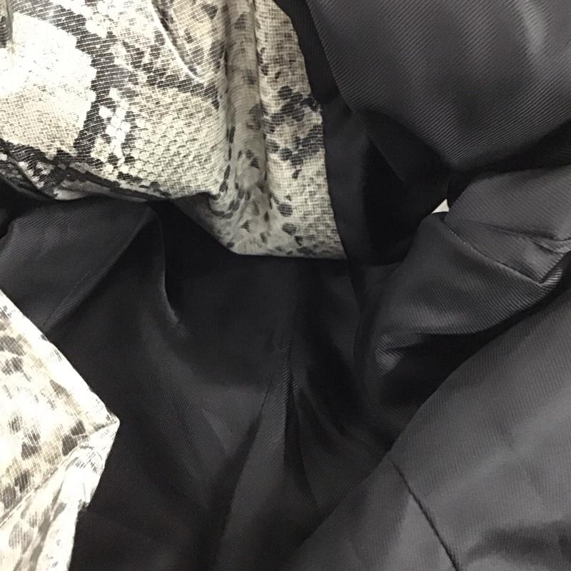 ザラベーシック ZARA BASIC ジャケット、上着 ジャケット、ブレザー パイソンジャケット アウター ロングコート XS ヘビ柄 マルチカラー / マルチカラー / レディース USED 古着 中古 10136452