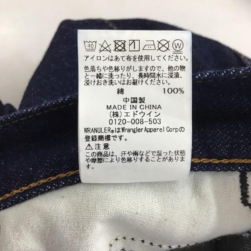 ラングラー Wrangler パンツ デニム、ジーンズ S 無地 インディゴ / インディゴ / レディース USED 古着 中古 10132816