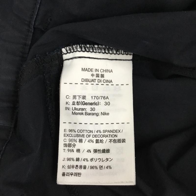 ナイキ NIKE ボトムス ボトムス カジュアルパンツ スポーツウェア スポーツウェア ボンデッドジョガーパンツ M 無地 黒 / ブラック / メンズ USED 古着 中古 10109578