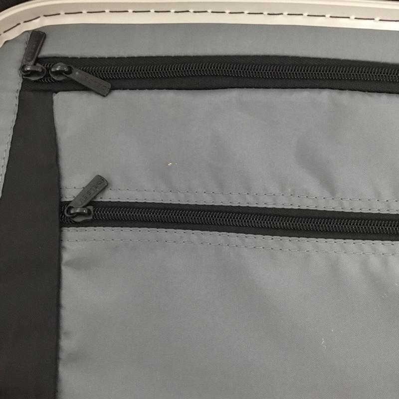 デルセー DELSEY スーツケース、トランク スーツケース、トランク 00 2073801 11 5R フロントオープン キャリーバッグ TSAロック ロゴ、文字 銀 / シルバー / メンズ USED 古着 中古 10128114