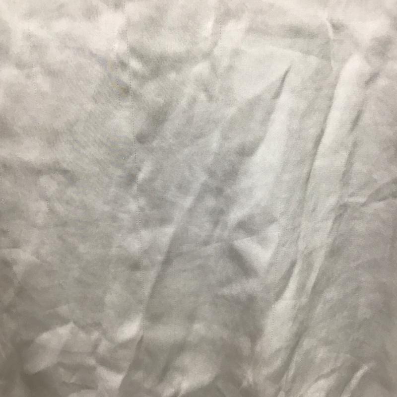 ザラ ZARA カットソー 半袖 5584 027 827 前後切替プルオーバー M 無地 灰 / グレー / X 白 / ホワイト / レディース USED 古着 中古 10133705