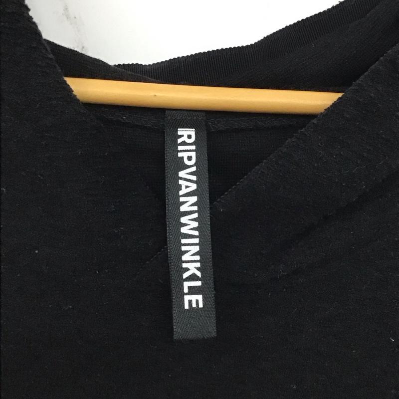 リップヴァンウィンクル ripvanwinkle ベスト ベスト パーカー 4 無地 黒 / ブラック / メンズ USED 古着 中古 10134528