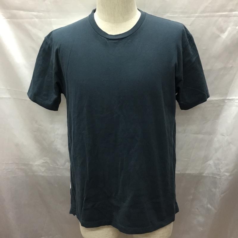 デザインティーシャツストアグラニフ Designtshirtsstoregraniph Tシャツ 半袖 半袖カットソー プリントTシャツ クルーネックカットソー S プリント 紺 / ネイビー /  メンズ USED 古着 中古 10113285