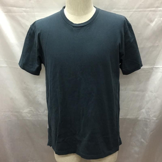 デザインティーシャツストアグラニフ Designtshirtsstoregraniph Tシャツ 半袖 半袖カットソー プリントTシャツ クルーネックカットソー S プリント 紺 / ネイビー /  メンズ USED 古着 中古 10113285