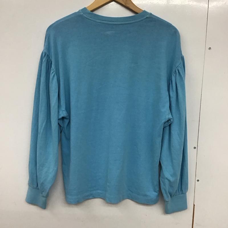 リーバイス Levi s Tシャツ 長袖 S 無地 水色 / ライトブルー / レディース USED 古着 中古 10133251