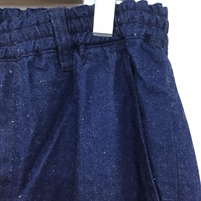 ユニフォームエクスペリメント uniform experiment パンツ デニム、ジーンズ デニムパンツ ワイドパンツ カジュアルパンツ 2 無地 インディゴ / インディゴ / メンズ USED 古着 中古 10130500