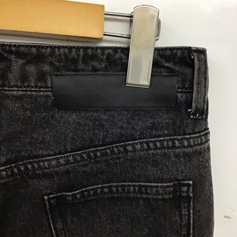 ジーナシス JEANASIS パンツ デニム、ジーンズ JS050757AA M 無地 黒 / ブラック / レディース USED 古着 中古 10137250