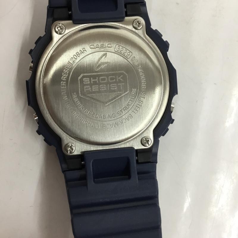 ジーショック G-SHOCK 腕時計 デジタル DW-5600RB 箱有 ロゴ、文字 紺 / ネイビー / メンズ USED 古着 中古 10106007