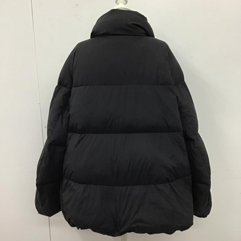 ユニクロ UNIQLO ジャケット、上着 ジャンパー、ブルゾン 211-461276 パウダーソフトダウンジャケット ジップアップジャケット アウター XL 無地 黒 / ブラック / レディース USED 古着 中古 10110223