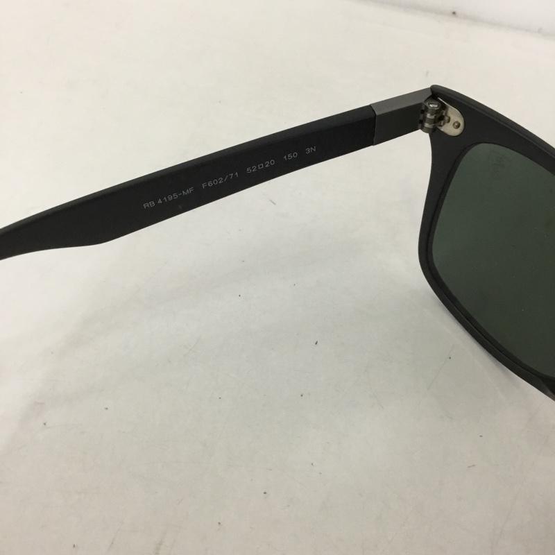レイバン Ray-Ban めがね・サングラス サングラス RB4195-MF FERRARI ライトフォース フェラーリ ワンポイント 黒 / ブラック / X 赤 / レッド / メンズ USED 古着 中古 10127891
