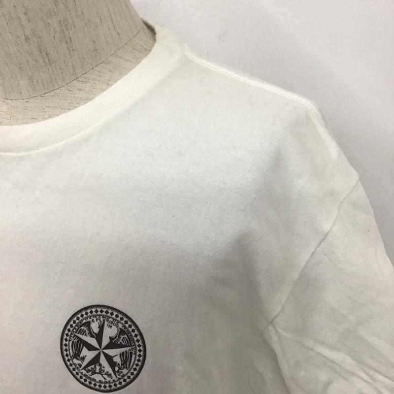 レッドキャップ RED KAP Tシャツ 半袖 半袖カットソー プリントTシャツ クルーネックカットソー L プリント 白 / ホワイト / メンズ USED 古着 中古 10107785