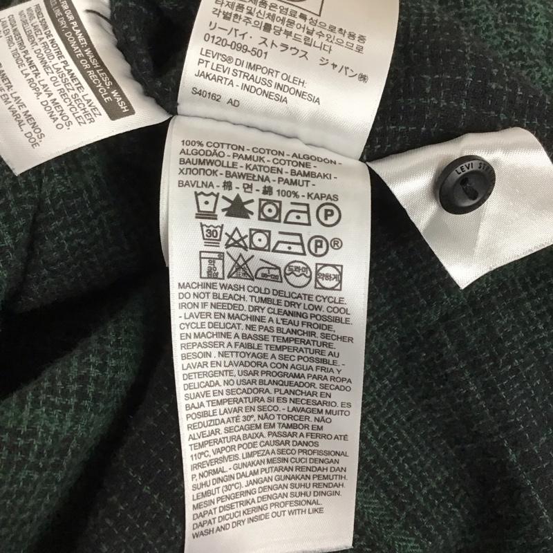リーバイス Levi s シャツ、ブラウス 長袖 長袖シャツ チェックシャツ カラーシャツ M チェック マルチカラー / マルチカラー / メンズ USED 古着 中古 10129257