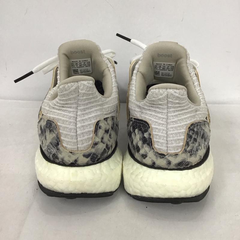 アディダス adidas スニーカー スニーカー FZ2734 ULTRABOOST DNA PYTHON 25.5cm 箱有 25.5cm ロゴ、文字 白 / ホワイト / X ベージュ / ベージュ / メンズ USED 古着 中古 10135288