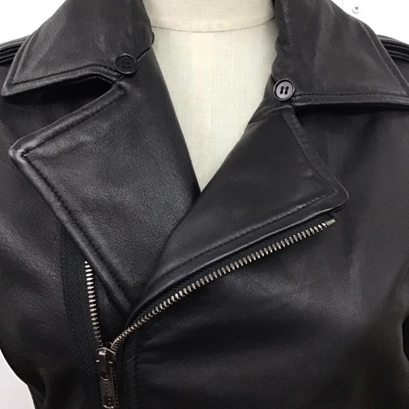 セオリー theory ジャケット、上着 ライダース 01-0304918 無地 黒 / ブラック / レディース USED 古着 中古 10124022