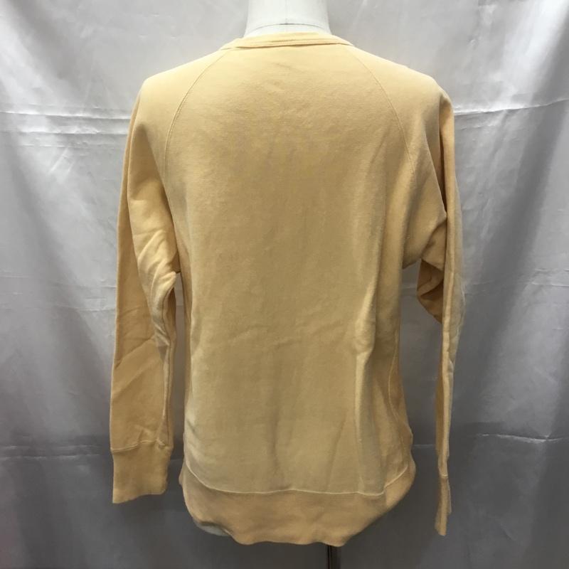 トゥームーン two moon トレーナー 長袖 44 無地 ベージュ / ベージュ / メンズ USED 古着 中古 10108910
