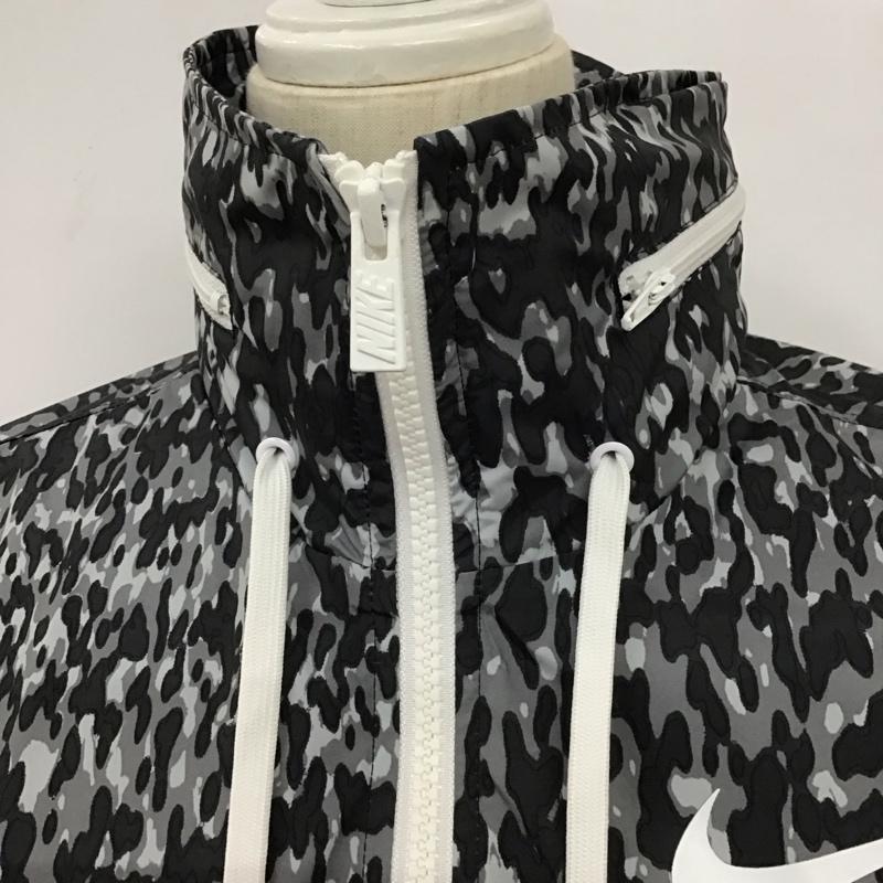 ナイキ NIKE ジャケット、上着 ジャンパー、ブルゾン ジップアップジャケット ナイロンジャケット アウター M ヒョウ柄・レオパード柄 マルチカラー / マルチカラー / レディース USED 古着 中古 10127865