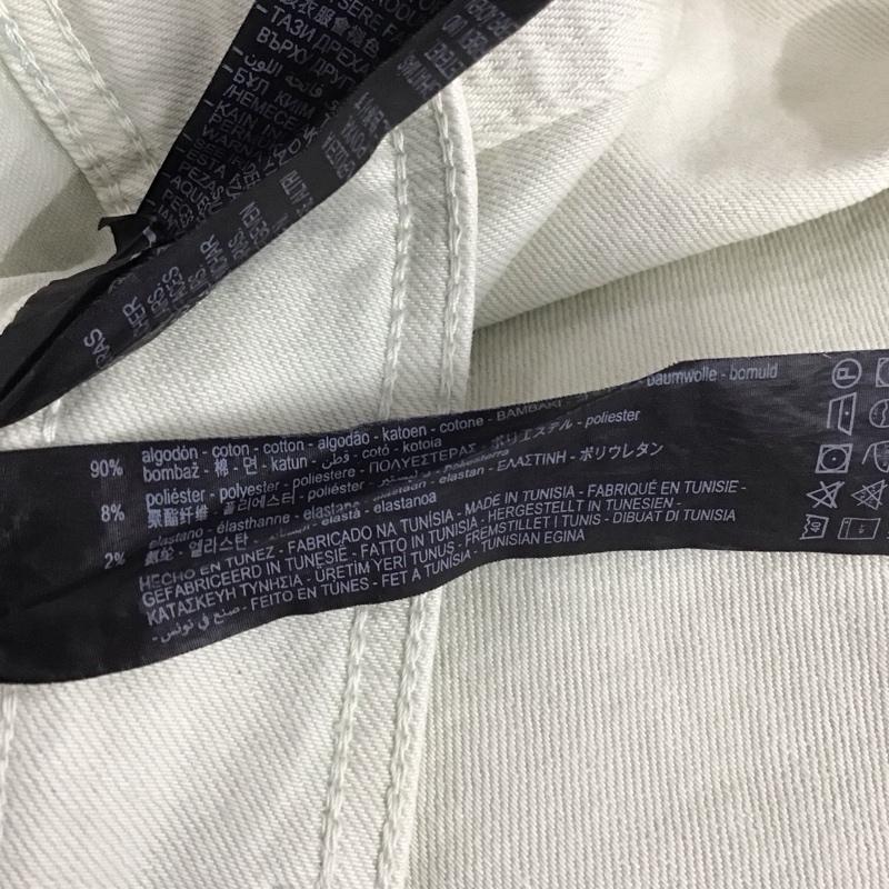 ザラ ZARA パンツ デニム、ジーンズ 8246 241 500 フレアパンツ 無地 薄緑 / ライトグリーン / レディース USED 古着 中古 10111072