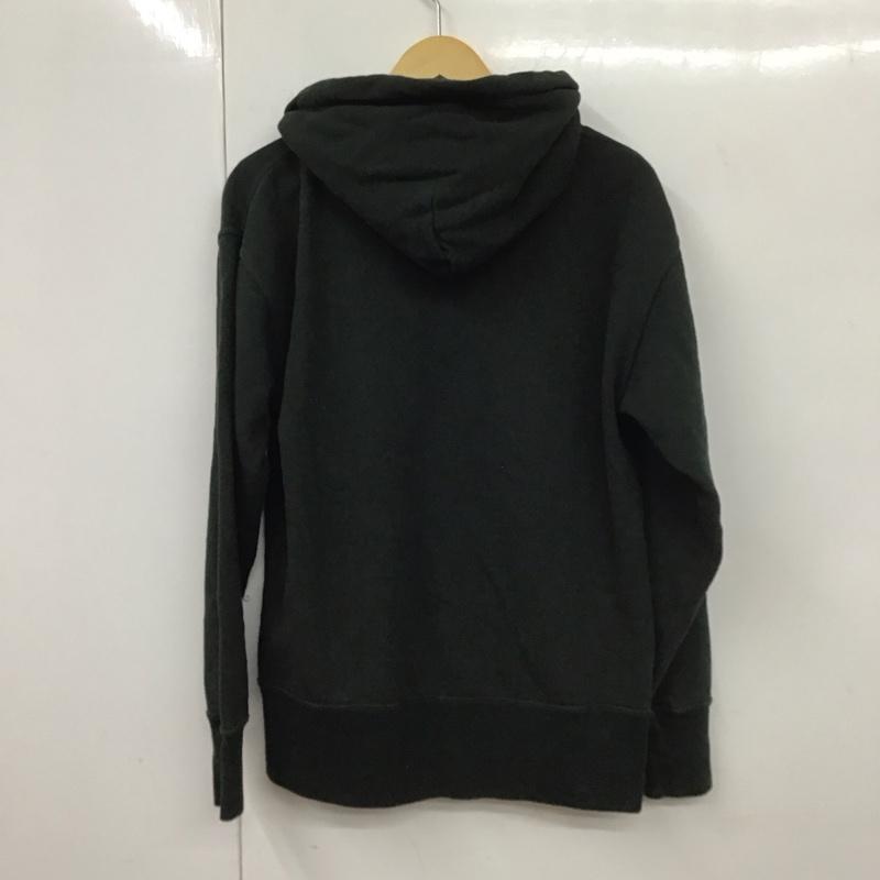 チャンピオン Champion パーカー 長袖 cwsn127 長袖スウェット パーカー プルオーバーパーカー ランタグ復刻 M 無地 黒 / ブラック / メンズ USED 古着 中古 10131235