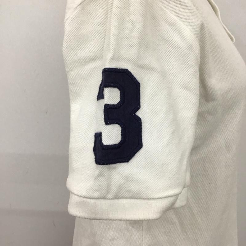 ポロラルフローレン POLO RALPH LAUREN ポロシャツ 半袖 ビッグポニー M ワンポイント 白 / ホワイト / レディース USED 古着 中古 10121122