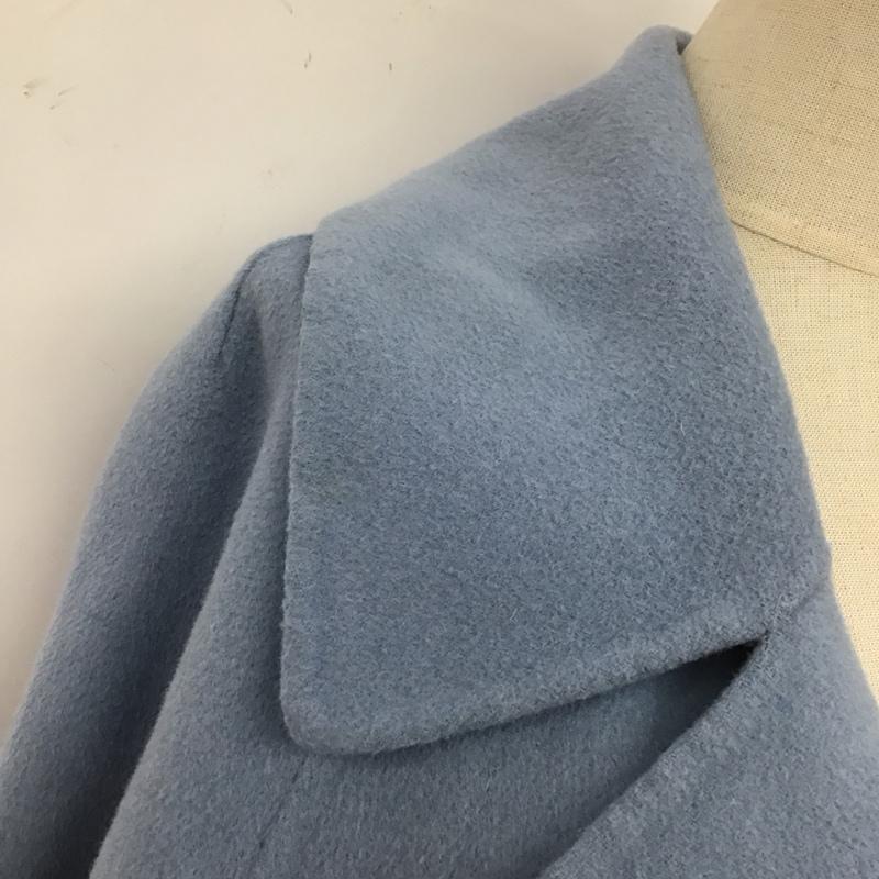 ザラ ZARA コート コート一般 M 無地 水色 / ライトブルー / レディース USED 古着 中古 10106393