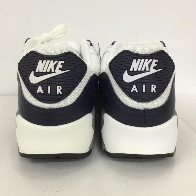 ナイキ NIKE スニーカー スニーカー CT4352-100 AIR MAX 90 27.5cm 箱有 27.5cm ロゴ、文字 白 / ホワイト / X 灰 / グレー / X 紺 / ネイビー / メンズ USED 古着 中古 10135515