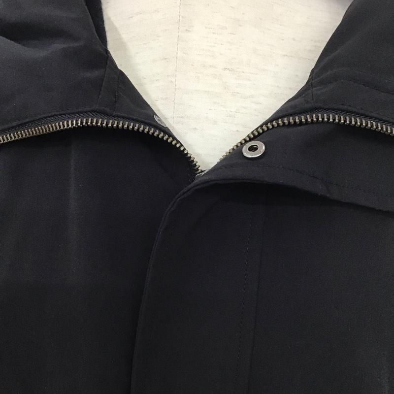 ジーナシス JEANASIS ジャケット、上着 ジャケット、ブレザー ジップアップジャケット アウター フード付きジャケット FREE 無地 黒 / ブラック / レディース USED 古着 中古 10127475