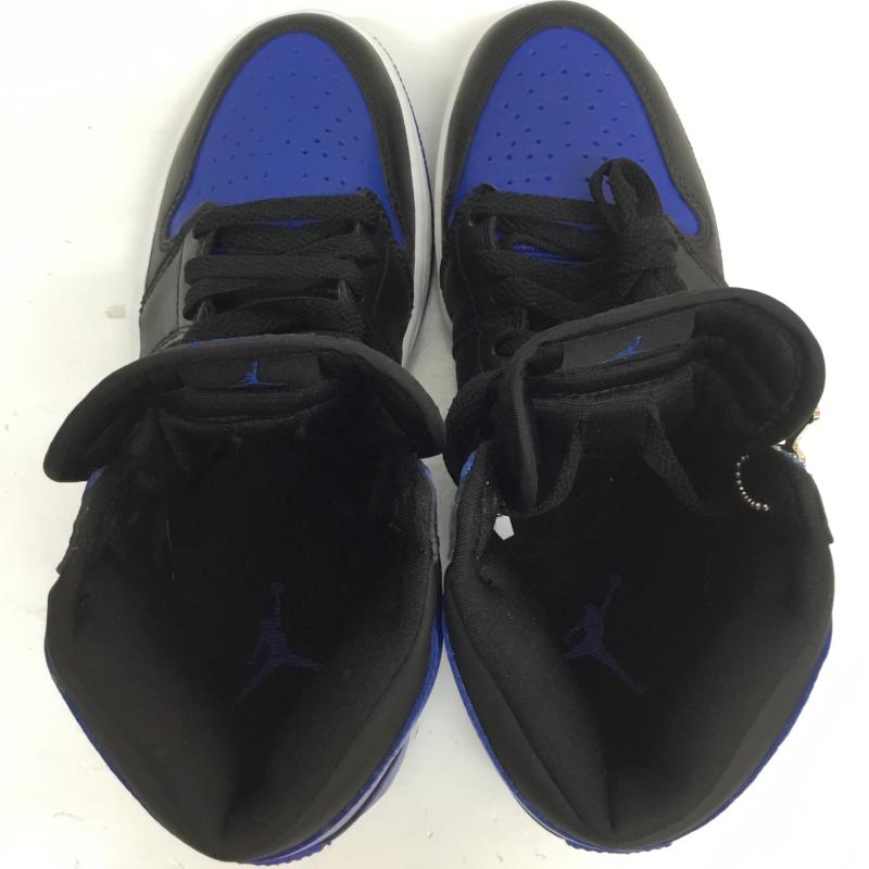 ナイキ NIKE スニーカー スニーカー 136066-041 Nike Air Jordan 1 Retro High Roya 2001年製 エアジョーダン1 レトロ ハイ ロイヤル 24.5cm ロゴ、文字 白 / ホワイト / X 青 / ブルー / X 黒 / ブラック / レディース USED 古着 中古 10116031