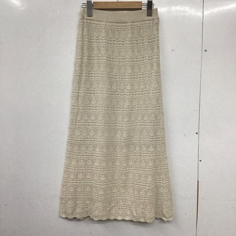 アルシーヴ archives スカート ロングスカート K5154-AR タイトスカート M アイボリー / アイボリー / レディース USED 古着 中古 10138975