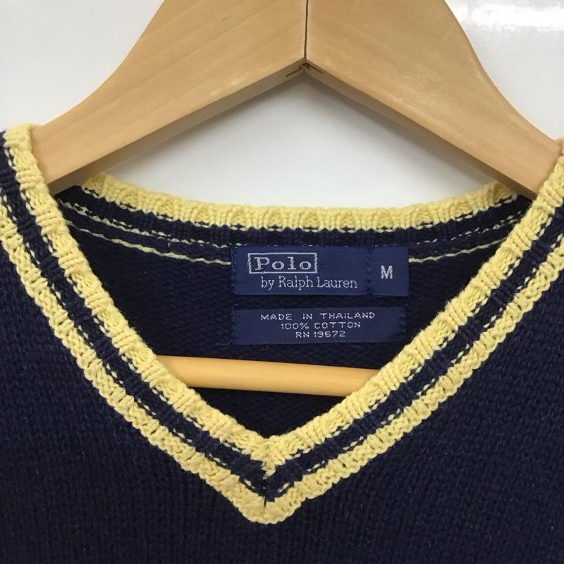 ポロバイラルフローレン Polo by RALPH LAUREN ベスト ベスト M 無地 紺 / ネイビー / レディース USED 古着 中古 10136926