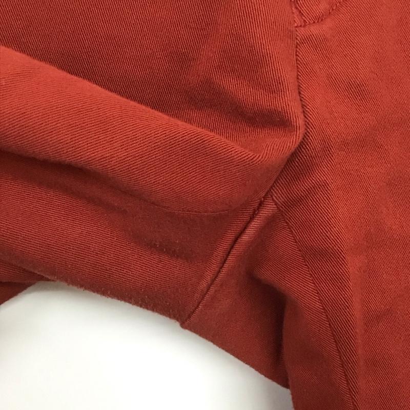 バーバリーブラックレーベル BURBERRY BLACK LABEL パンツ チノパン チノパン ワイドパンツ カジュアルパンツ 無地 赤 / レッド / メンズ USED 古着 中古 10132413
