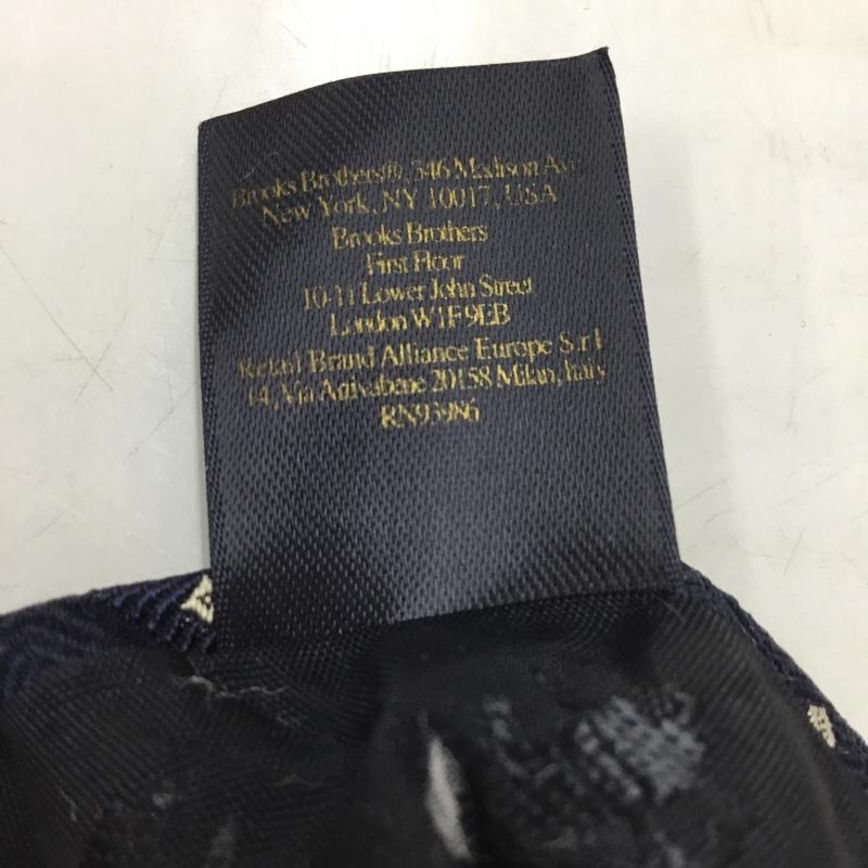 ブルックスブラザーズ BROOKS BROTHERS ネクタイ ネクタイ シルク USA製 総柄 紺 / ネイビー / メンズ USED 古着 中古 10113618