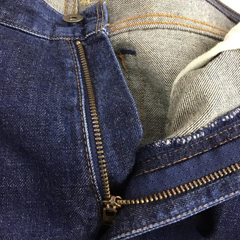 リーバイストラウスアンドコー Levi Strauss & co. パンツ デニム、ジーンズ デニムパンツ ワイドパンツ カジュアルパンツ ストレートパンツ 36インチ 無地 インディゴ / インディゴ /  メンズ USED 古着 中古 10127332