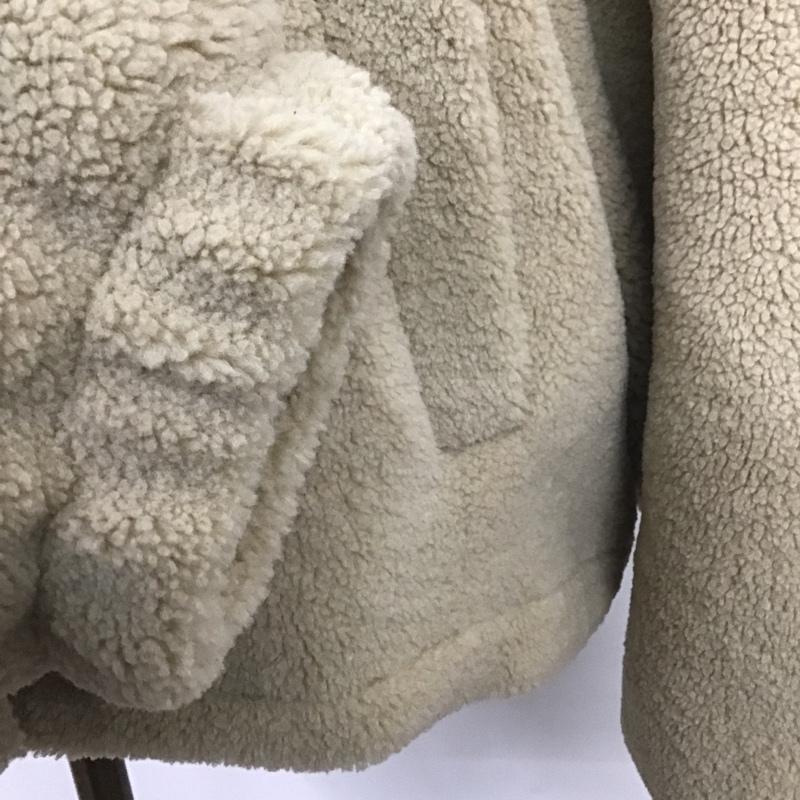 ザラ ZARA ジャケット、上着 ジャケット、ブレザー 4341 224 707 ボア L 無地 ベージュ / ベージュ / レディース USED 古着 中古 10107146