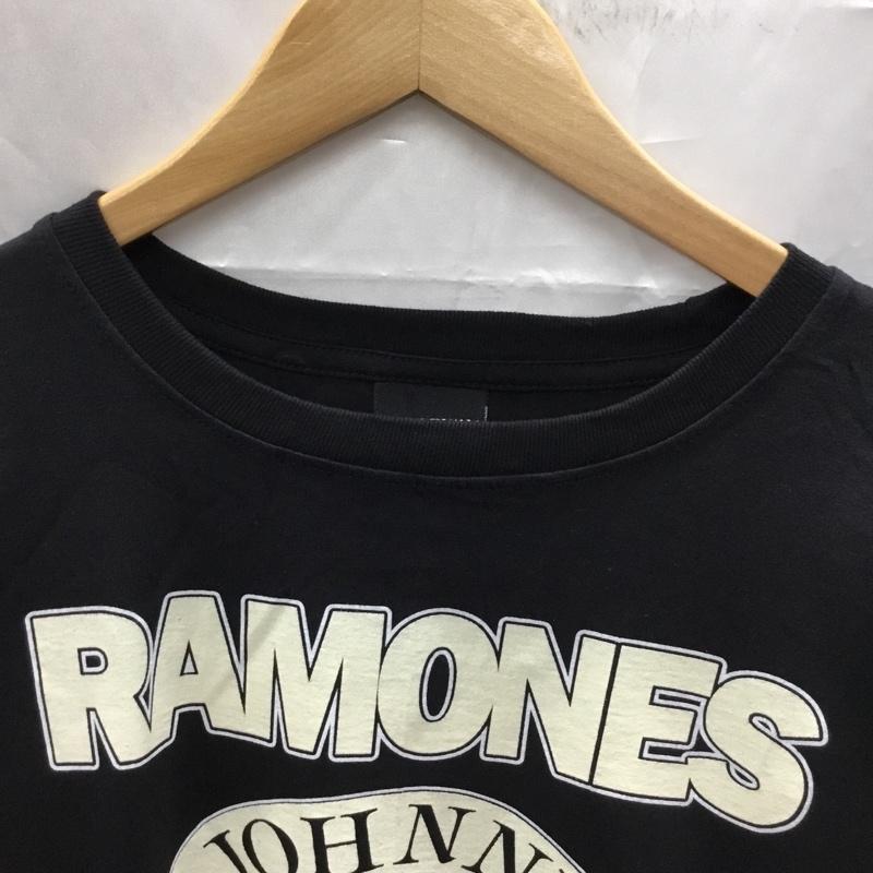 古着 USED Tシャツ 半袖 半袖カットソー プリントTシャツ クルーネックカットソー バンドTシャツ XL プリント 黒 / ブラック / メンズ USED 古着 中古 10108345
