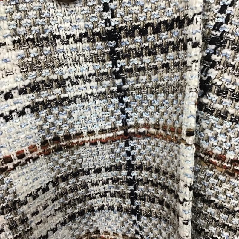 ザラ ZARA ジャケット、上着 ジャケット、ブレザー L チェック マルチカラー / マルチカラー / レディース USED 古着 中古 10110274