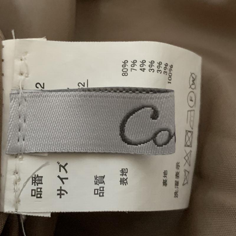 カラー Color コート コート一般 M 無地 茶 / ブラウン / レディース USED 古着 中古 10017350