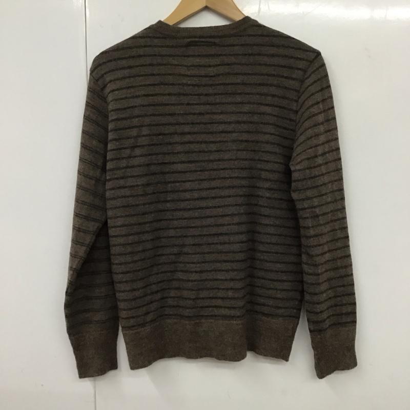 スティル バイ ハンド STILL BY HAND カーディガン 長袖 KN0573 ピッチ変えボーダークルーネックカーディガン 46 ボーダー柄 マルチカラー / マルチカラー / メンズ USED 古着 中古 10131807