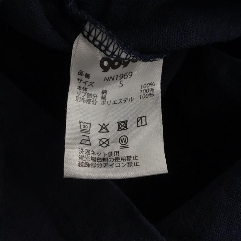 ナインティナインティ 9090 Tシャツ 半袖 S ロゴ、文字 紺 / ネイビー / メンズ USED 古着 中古 10151285