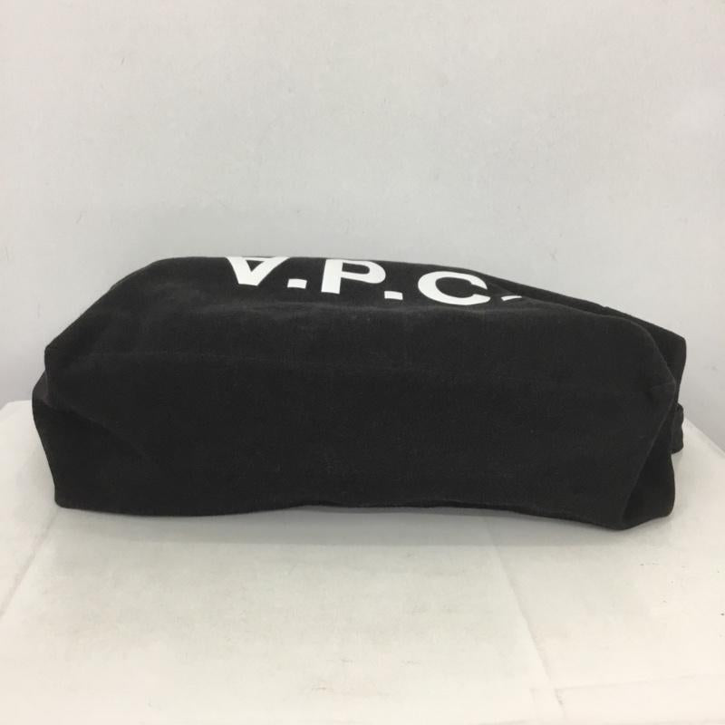 アーペーセー A.P.C. トートバッグ トートバッグ ロゴ、文字 黒 / ブラック / メンズ USED 古着 中古 10138119