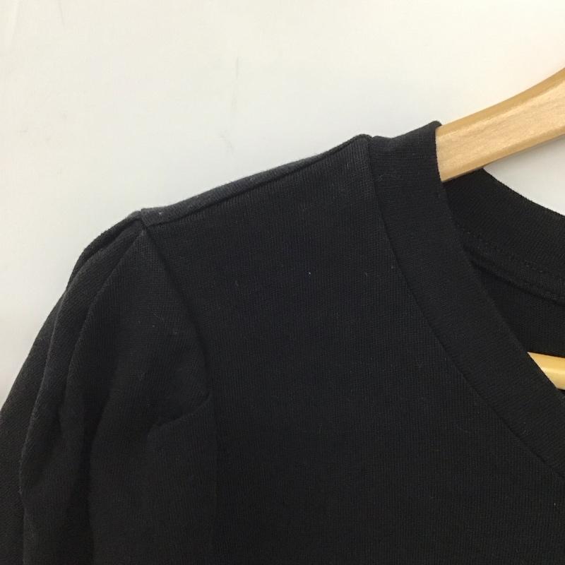 ザラ ZARA Tシャツ 半袖 L 無地 黒 / ブラック / レディース USED 古着 中古 10134265