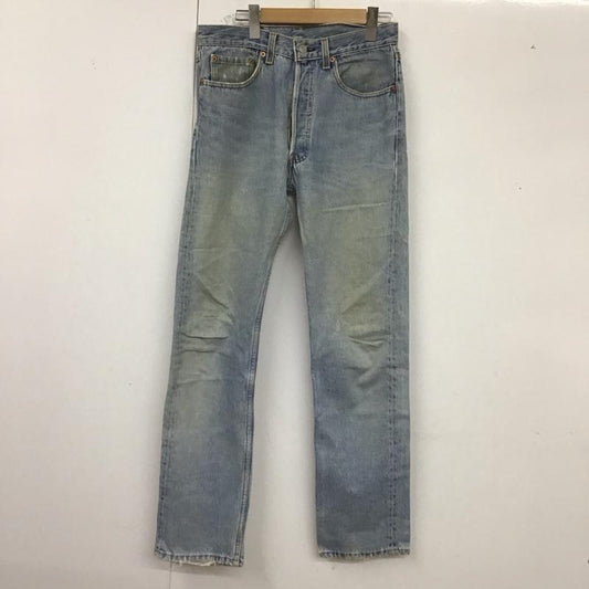 リーバイストラウスアンドコー Levi Strauss & co. パンツ デニム、ジーンズ デニムパンツ ストレートパンツ ワイドパンツ カジュアルパンツ 32インチ 無地 インディゴ / インディゴ /  メンズ USED 古着 中古 10124027